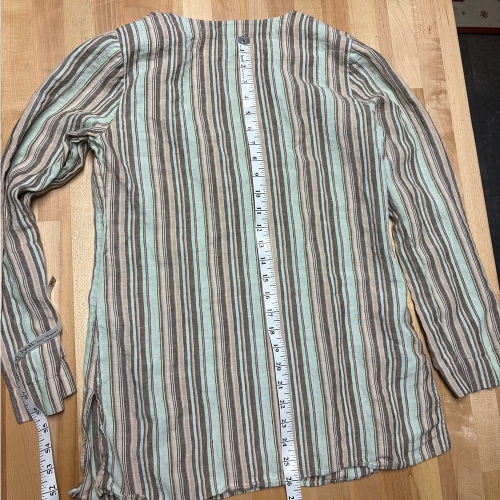 Tommy Bahama Multicolor Striped Tunic Top - Picture 5 of 6
